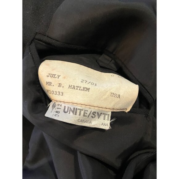 Ermenegildo Zegna Mens Black 100% Cashmere Blazer With Purdue University Buttons - Picture 13 of 14